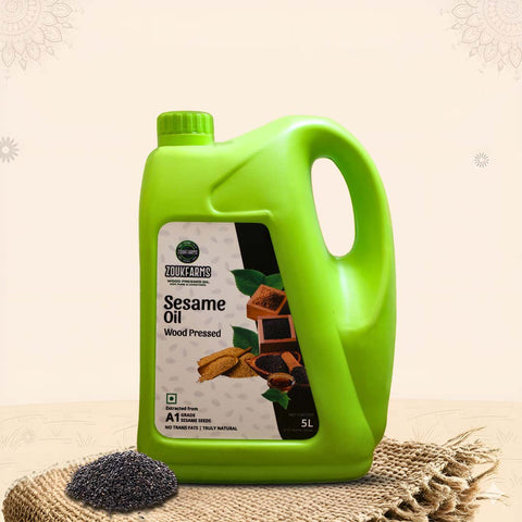 Wood pressed Sesame Oil